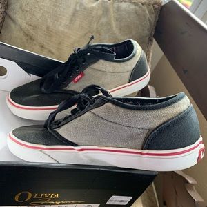 Vans canvas skate shoes